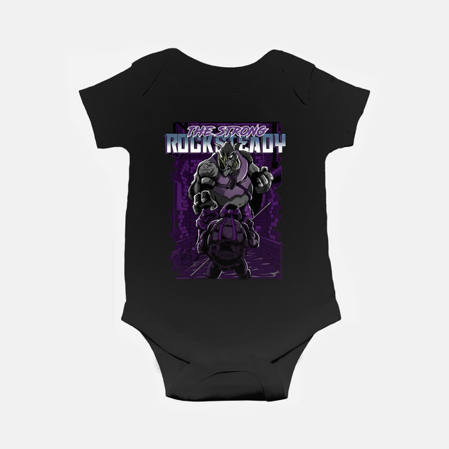 The Strong Rocksteady-Baby-Basic-Onesie-Diego Oliver