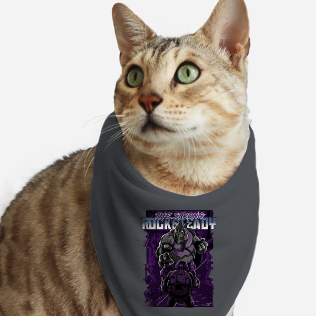 The Strong Rocksteady-Cat-Bandana-Pet Collar-Diego Oliver