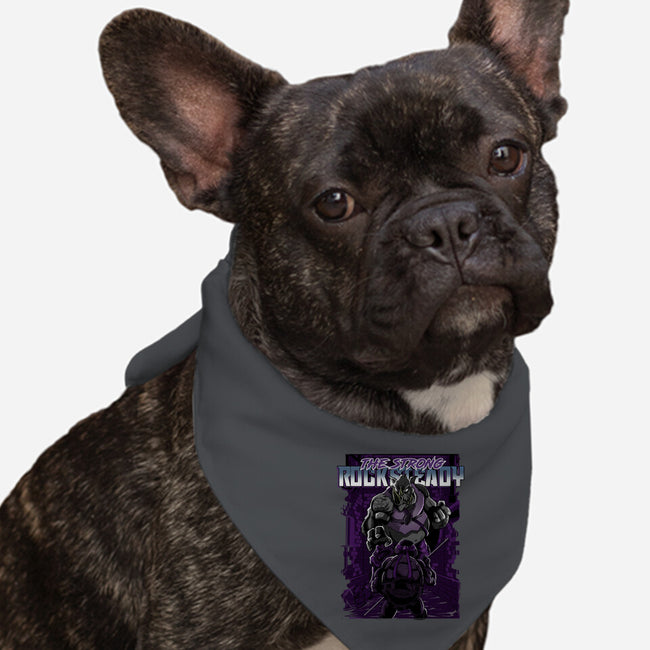 The Strong Rocksteady-Dog-Bandana-Pet Collar-Diego Oliver