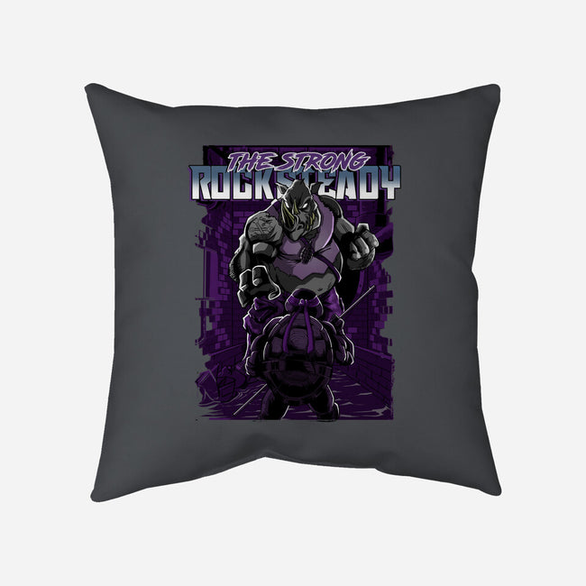 The Strong Rocksteady-None-Non-Removable Cover w Insert-Throw Pillow-Diego Oliver