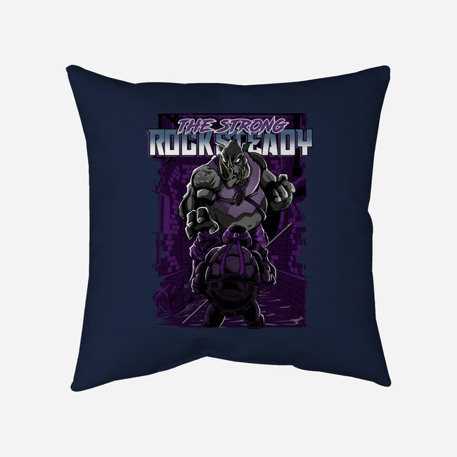 The Strong Rocksteady-None-Non-Removable Cover w Insert-Throw Pillow-Diego Oliver