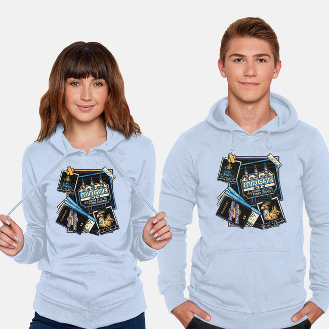 Welcome To Midgar-Unisex-Pullover-Sweatshirt-glitchygorilla