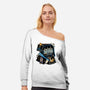 Welcome To Midgar-Womens-Off Shoulder-Sweatshirt-glitchygorilla