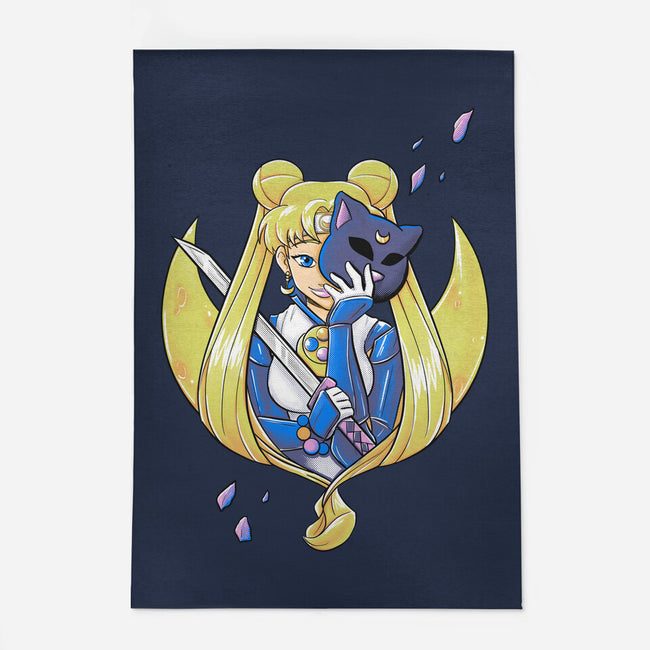 Ninja Moon Princess-None-Indoor-Rug-ellr