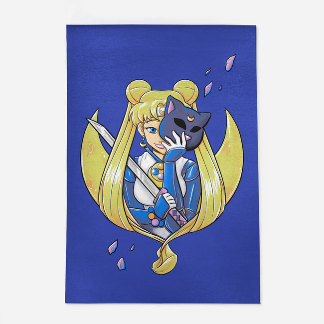 Ninja Moon Princess-None-Indoor-Rug-ellr