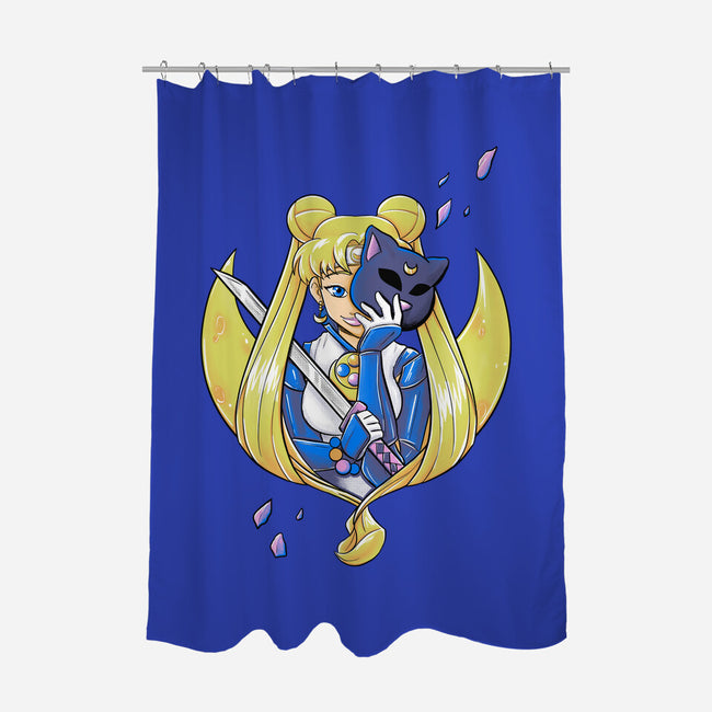 Ninja Moon Princess-None-Polyester-Shower Curtain-ellr