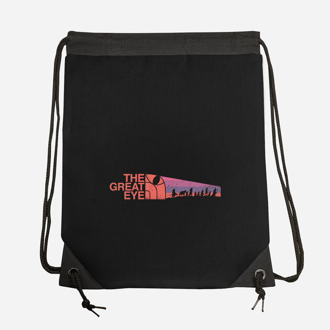 The Great Eye-None-Drawstring-Bag-rocketman_art