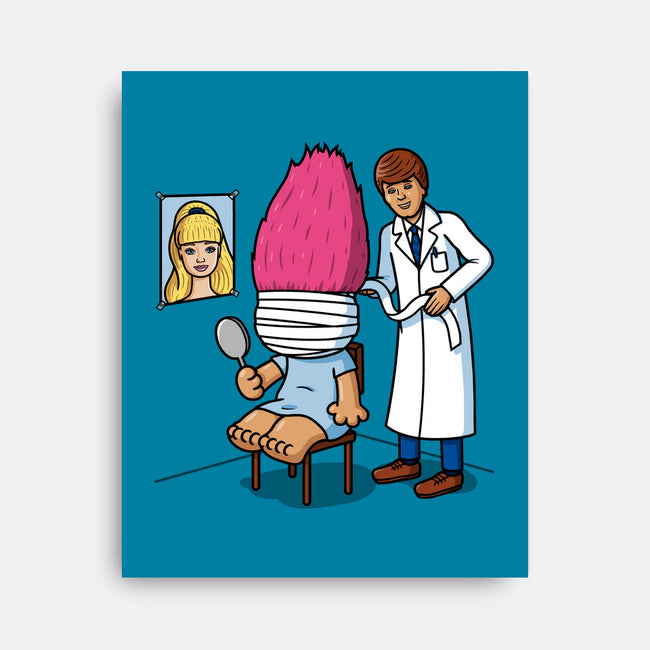 Doll Surgery-None-Stretched-Canvas-Raffiti