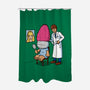 Doll Surgery-None-Polyester-Shower Curtain-Raffiti