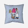 Doll Surgery-None-Non-Removable Cover w Insert-Throw Pillow-Raffiti