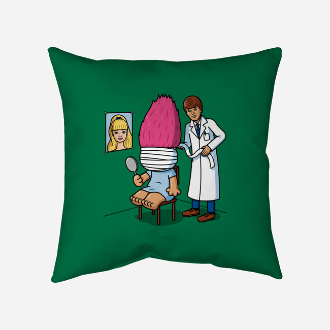 Doll Surgery-None-Non-Removable Cover w Insert-Throw Pillow-Raffiti