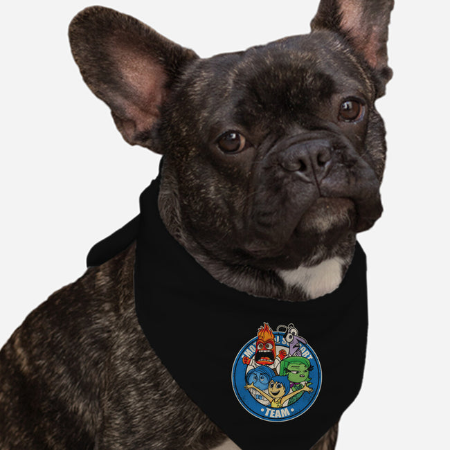 Emotional Support Team-Dog-Bandana-Pet Collar-turborat14