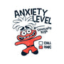 Anxiety Level High-None-Glossy-Sticker-teesgeex