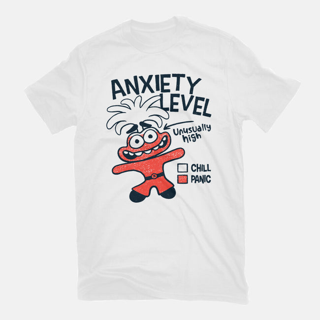 Anxiety Level High-Mens-Premium-Tee-teesgeex