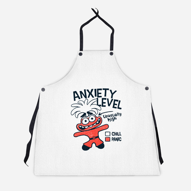 Anxiety Level High-Unisex-Kitchen-Apron-teesgeex