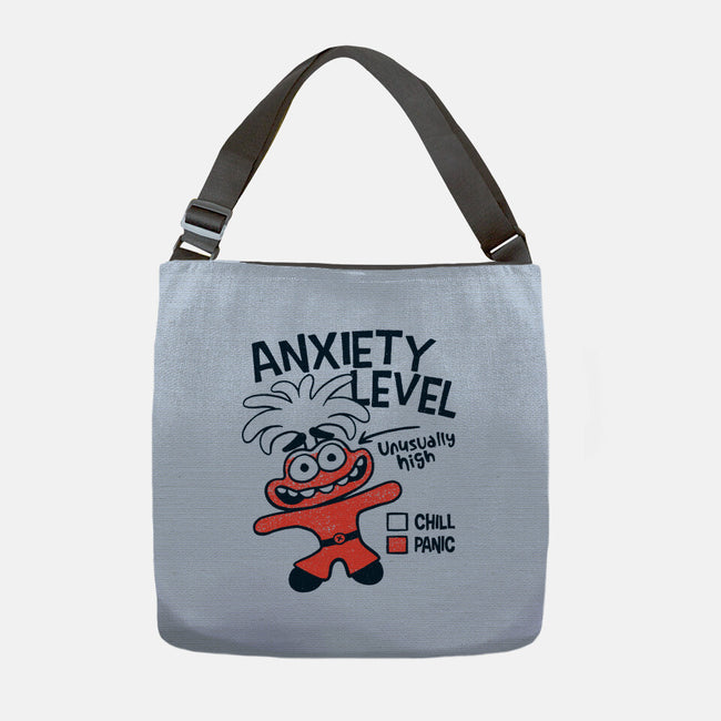 Anxiety Level High-None-Adjustable Tote-Bag-teesgeex