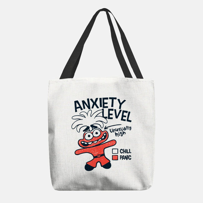 Anxiety Level High-None-Basic Tote-Bag-teesgeex