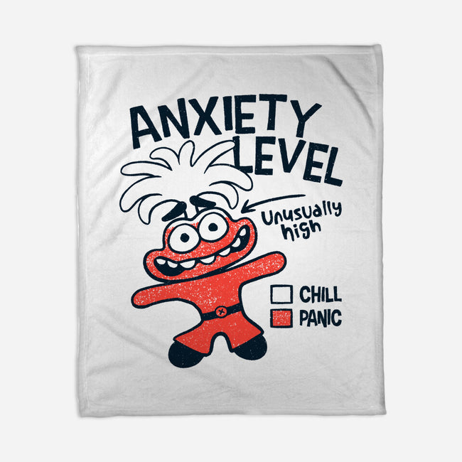 Anxiety Level High-None-Fleece-Blanket-teesgeex