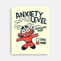 Anxiety Level High-None-Stretched-Canvas-teesgeex