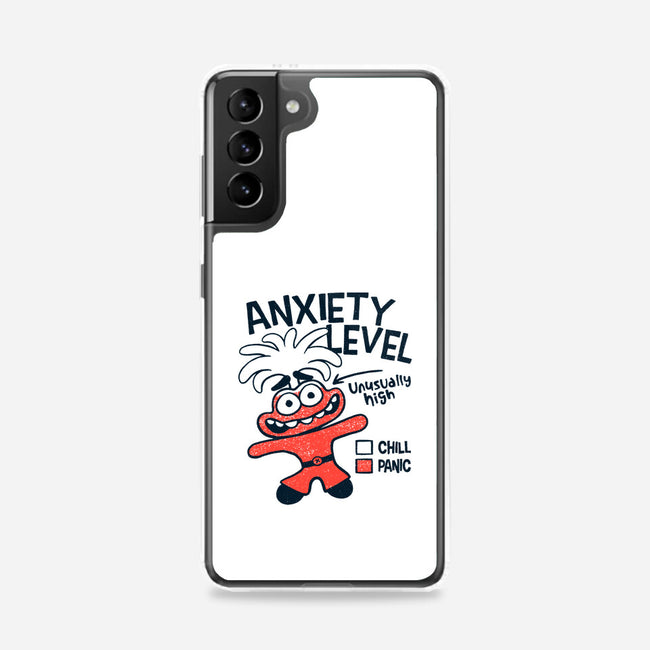 Anxiety Level High-Samsung-Snap-Phone Case-teesgeex