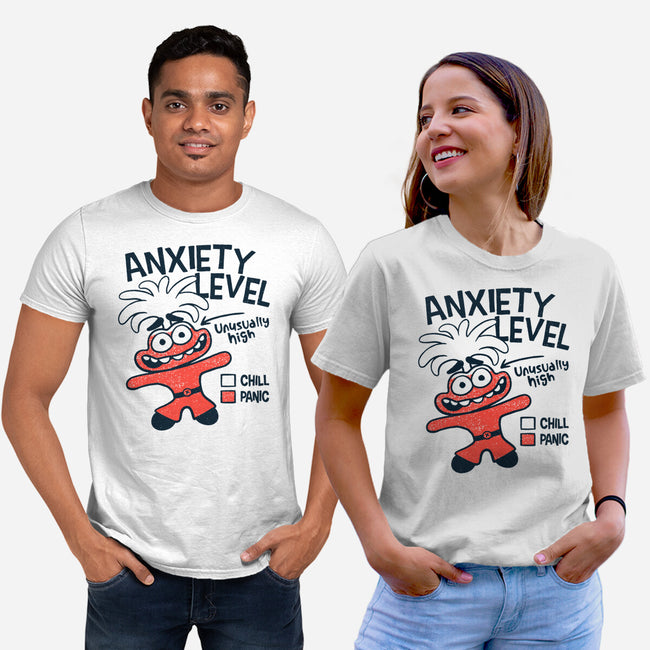 Anxiety Level High-Unisex-Basic-Tee-teesgeex