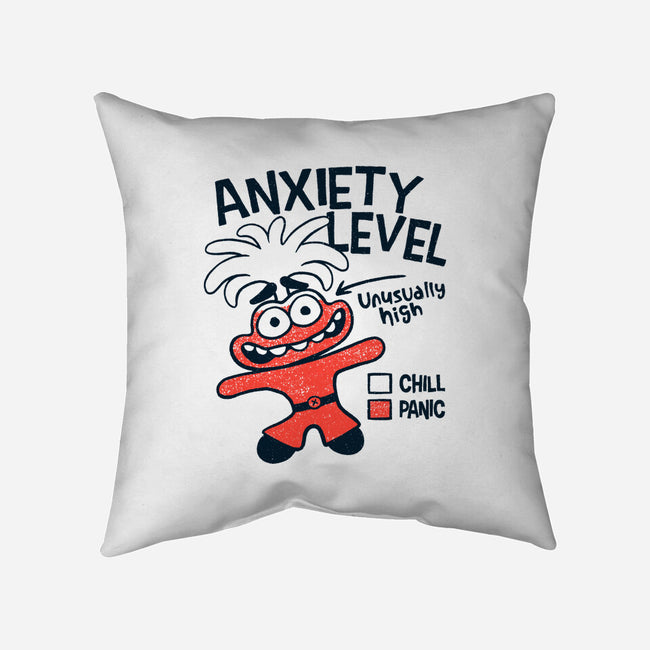 Anxiety Level High-None-Removable Cover w Insert-Throw Pillow-teesgeex