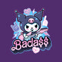 The Baddest Ever-Womens-Off Shoulder-Sweatshirt-glitchygorilla