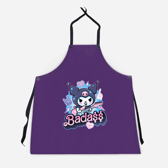 The Baddest Ever-Unisex-Kitchen-Apron-glitchygorilla