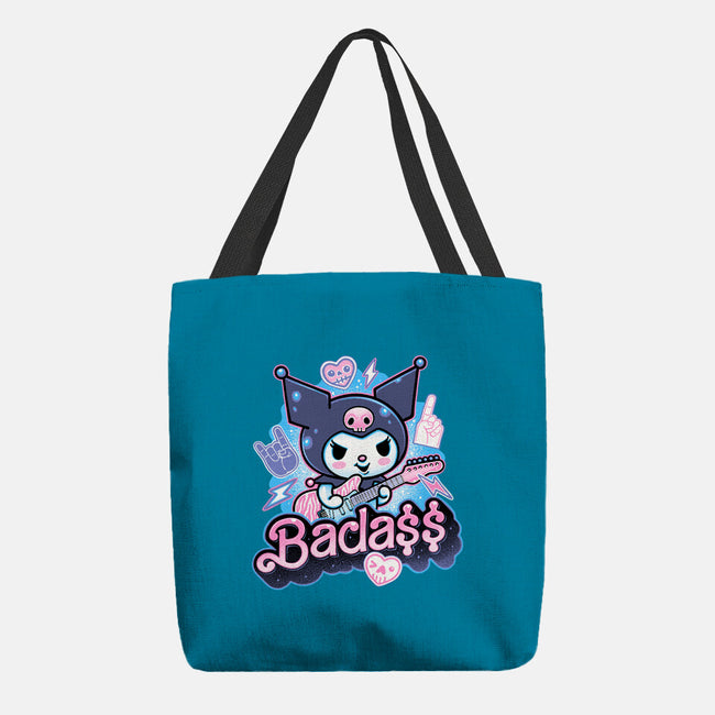 The Baddest Ever-None-Basic Tote-Bag-glitchygorilla