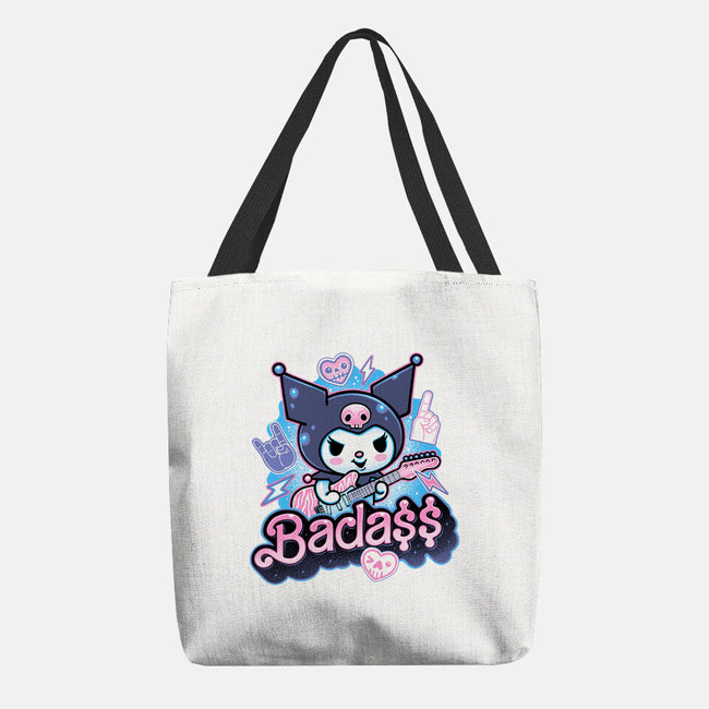 The Baddest Ever-None-Basic Tote-Bag-glitchygorilla