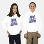 The Baddest Ever-Youth-Pullover-Sweatshirt-glitchygorilla