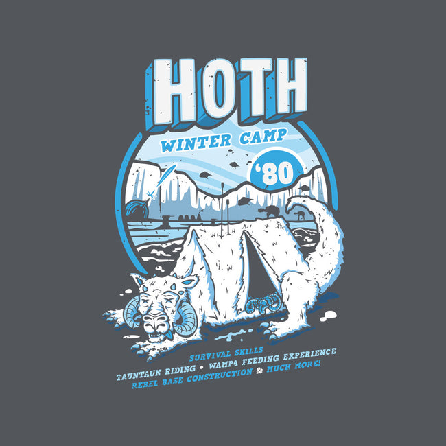 Hoth Winter Camp-None-Non-Removable Cover w Insert-Throw Pillow-Olipop