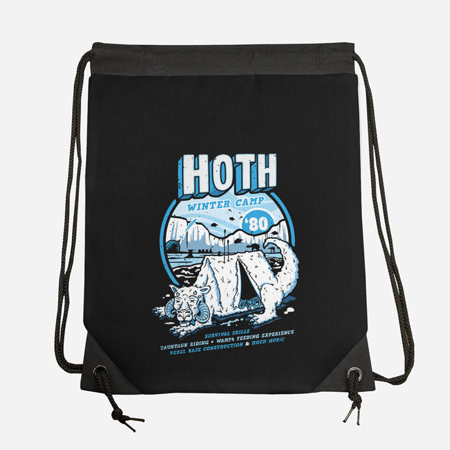 Hoth Winter Camp-None-Drawstring-Bag-Olipop