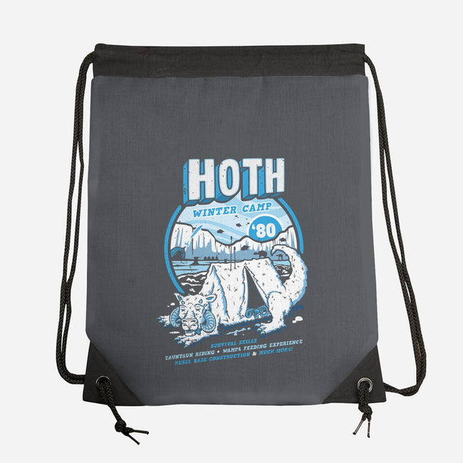 Hoth Winter Camp-None-Drawstring-Bag-Olipop