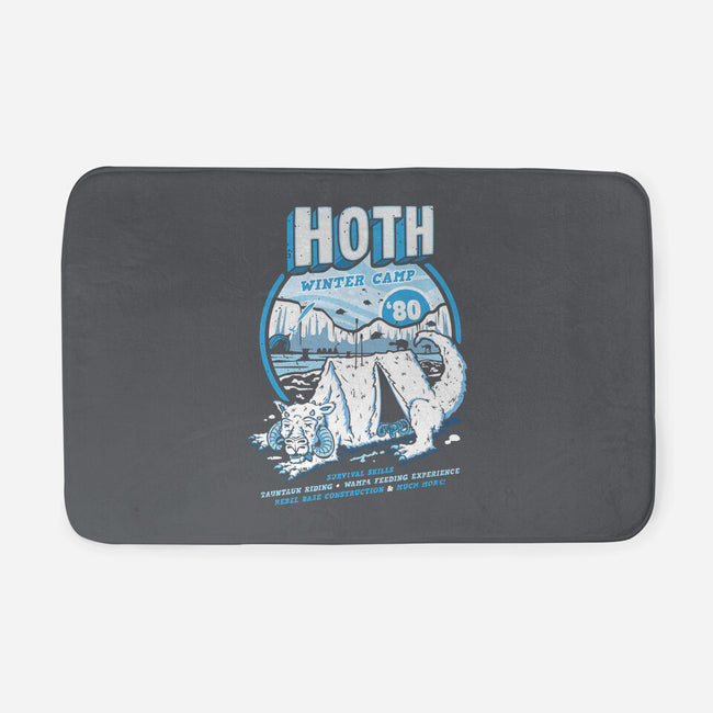 Hoth Winter Camp-None-Memory Foam-Bath Mat-Olipop