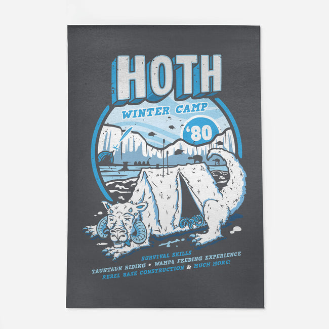 Hoth Winter Camp-None-Outdoor-Rug-Olipop