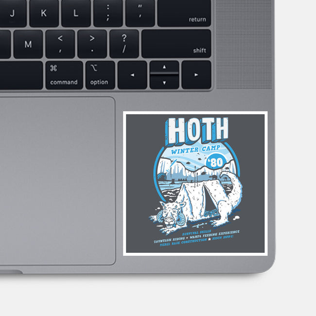 Hoth Winter Camp-None-Glossy-Sticker-Olipop