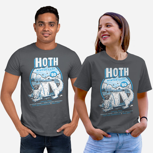 Hoth Winter Camp-Unisex-Basic-Tee-Olipop