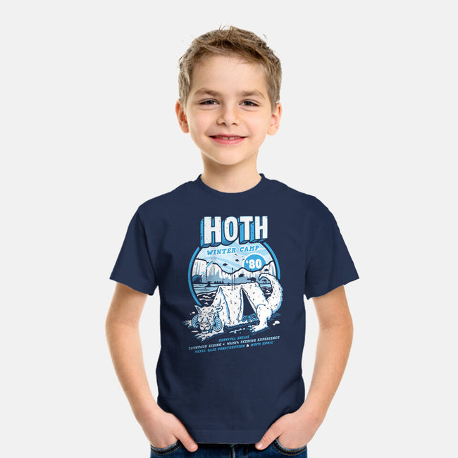 Hoth Winter Camp-Youth-Basic-Tee-Olipop