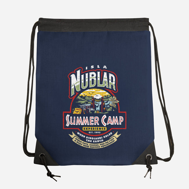 Jurassic Camp-None-Drawstring-Bag-Olipop