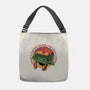 Flaming Dumpster-None-Adjustable Tote-Bag-glitchygorilla