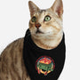 Flaming Dumpster-Cat-Bandana-Pet Collar-glitchygorilla