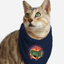 Flaming Dumpster-Cat-Bandana-Pet Collar-glitchygorilla