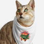 Flaming Dumpster-Cat-Bandana-Pet Collar-glitchygorilla