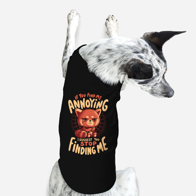 Stop Finding Me-Dog-Basic-Pet Tank-eduely