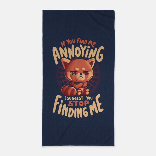 Stop Finding Me-None-Beach-Towel-eduely