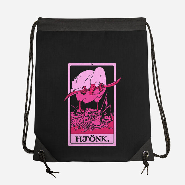 Hjonk Tarot-None-Drawstring-Bag-naomori