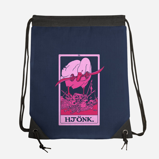 Hjonk Tarot-None-Drawstring-Bag-naomori