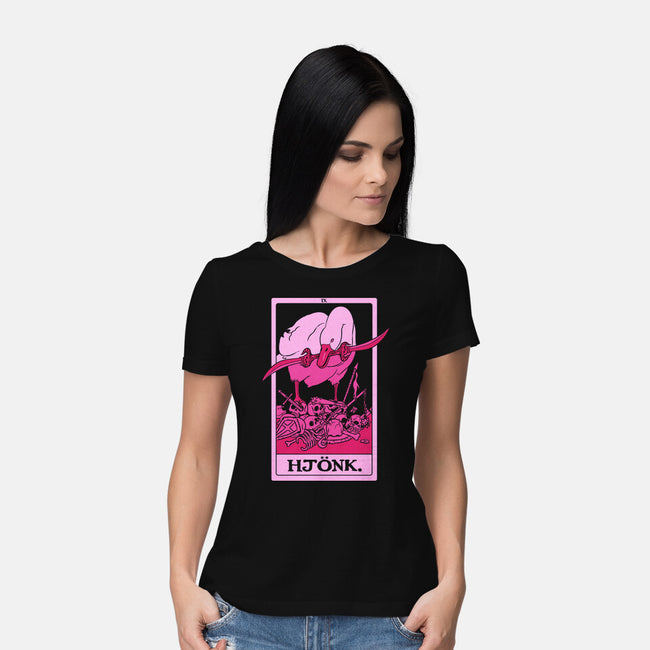 Hjonk Tarot-Womens-Basic-Tee-naomori