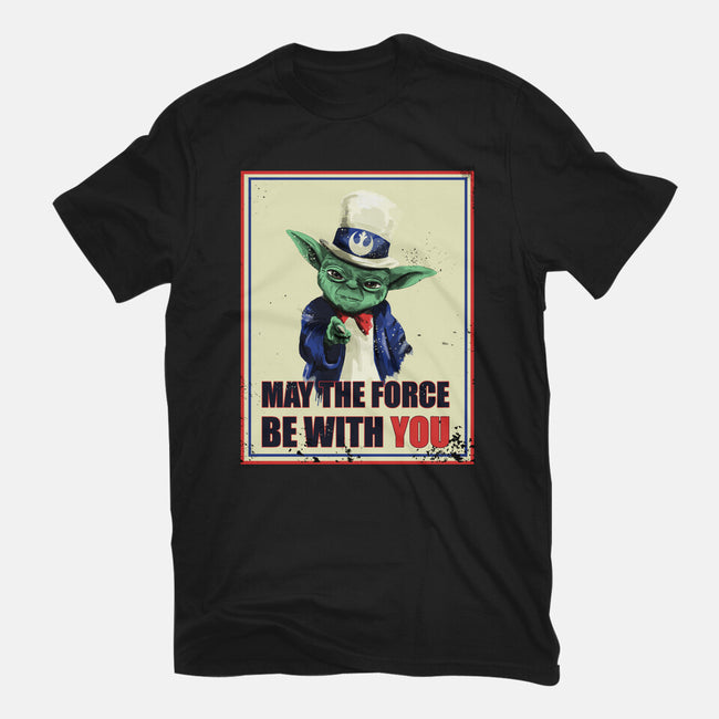 May The Force Be With You-Mens-Heavyweight-Tee-fanfabio